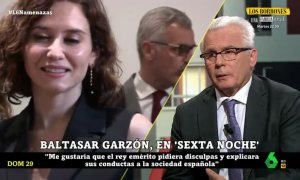 Baltasar Garzón desmonta el "peligroso" discurso de Ayuso en pocas palabras: "El populismo camina junto con el fascismo"