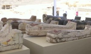 Hallazgo histórico en la necrópolis de Saqqara, Egipto