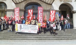 UGT y CCOO convocan a una huelga de tres días a más de 400 empleados de Correos