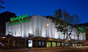 Tienda de El Corte Inglés en la madrileña calle de Serrano.