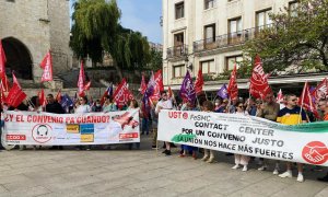 El 75% de los trabajadores del 'contact center' secundan la segunda jornada de huelga