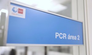 Señalización zona PCR