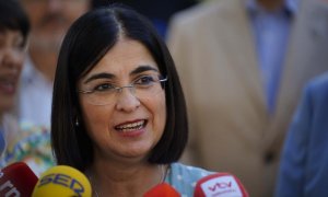 La ministra de Sanidad, Carolina Darias.