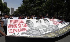 Familiares de Ayotzinapa