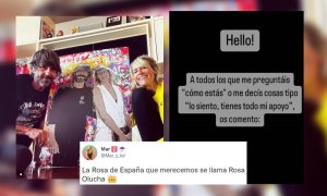 "La Rosa de España que merecemos se llama Rosa Olucha": los tuiteros aplauden las palabras de la mujer de Santi Millán sobre el vídeo sexual