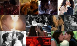 Numerosos besos lésbicos han estado presentes en producciones cinematográficas