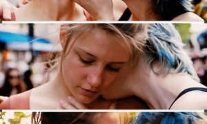 Uno de los besos que las protagonistas de 'La vida de Adele' se dan durante la película