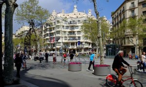 06/2022 - La Pedrera, una de los edificios más visitados de Barcelona.