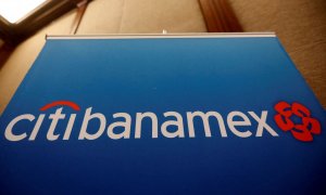 El logo de Citibanamex en una de sus oficinas en Ciudad de México. REUTERS/Edgard Garrido