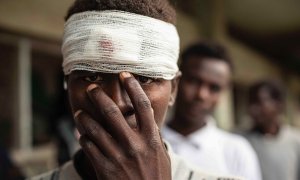 Un joven migrante herido tras intentar cruzar la valle de Melilla recientemente