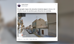 El emotivo tuit de un periodista que muestra cómo en Google Maps sus abuelos "siguen vivos"