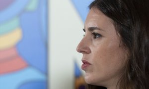 07/07/22. La ministra de Igualdad, Irene Montero, durante un acto en Madrid, a 7 de julio de 2022.