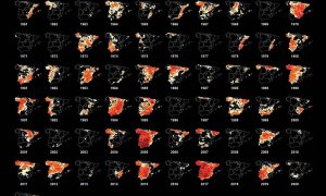 Gráfico elaborado a partir de los datos del Monitor de Sequía Meteorológica del CSIC.