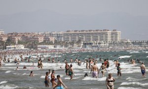 Playa de la ciudad de València