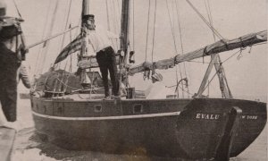 Arribada d’Enric Blanco i família al port de Barcelona, el 5 d’octubre de 1930.