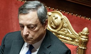 El primer ministro italiano en funciones, Mario Draghi.