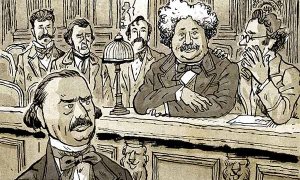 Alexandre Dumas, un grande de la literatura sentado en el banquillo