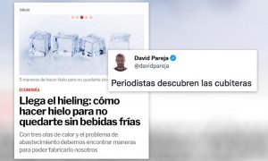 "Periodistas descubren las cubiteras": el divertido hilo que explica la nueva moda del 'hieling'