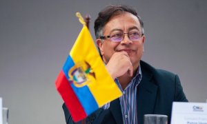 11/8/22 El nuevo presidente de Colombia, Gustavo Petro, en junio pasado en Bogotá.