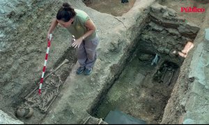 Así es la primera exhumación de una fosa común de la Guerra Civil en Madrid