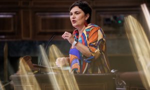 La secretaria de Industria, Comercio y Turismo, Patricia Blanquer Alcaraz, interviene durante una sesión plenaria en el Congreso de los Diputados, a 13 de septiembre de 2022.