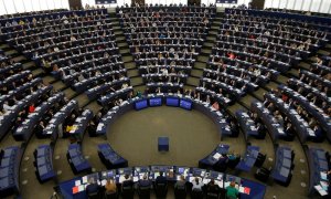 Vista de un pleno del Parlamento Europeo, en Esrtasburgo (Francia). REUTERS/Vincent Kessler