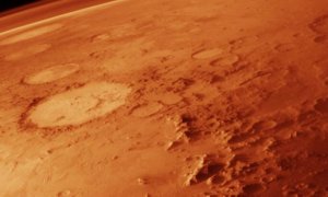 21/09/2022. Imagen recreada del planeta Marte, a 4 de mayo de 2017.