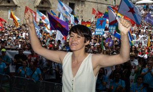 23/8/22 Ana Pontón, en la celebración del Día da Patria Galega el pasado 25 de julio en Santiago.