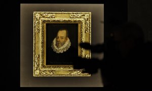 30/09/2022. Exposición de Miguel de Cervantes en la Biblioteca de Madrid, a 3 de marzo de 2016.