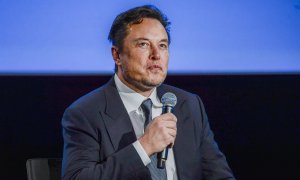 El fundador de Tesla, Elon Musk, durante una conferencia el pasado mes de agosto.