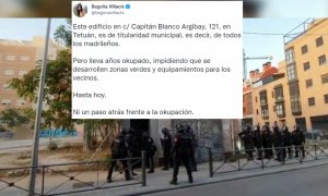 "Esta semana en 'Begoña Villacís odia a los pobres...'": la vicealcaldesa de Madrid vuelve a enorgullecerse de un desalojo
