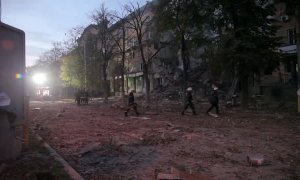 Dos muertos en un ataque militar en Zaporiyia