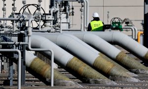 Tuberías de las instalaciones del gasoducto 'Nord Stream 1'  en Lubmin (Alemania). REUTERS/Hannibal Hanschke