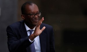 El hasta ahora ministro de Economía británico, Kwasi Kwarteng, en una imagen de archivo.