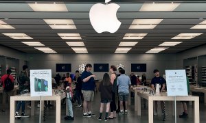 Tienda de Apple, en Maryland, EEUU, donde se ha creado el primer sindicato de trabajadores de la compañía.