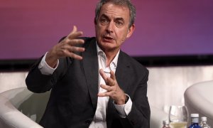 El expresidente del Gobierno José Luis Rodríguez Zapatero participa en un coloquio en Casa América, a 17 de octubre de 2022, en Madrid.