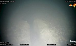 Primeras imágenes submarinas que muestran la tubería dañada del Nord Stream 1