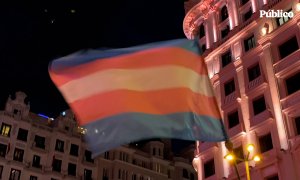Miles de personas se manifiestan en Madrid contra el bloqueo de la ley trans