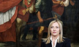 La primera ministra italiana, Giorgia Meloni, en un acto en Roma, a 2 de noviembre de 2022.