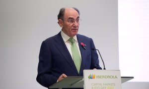 El presidente ejecutivo de Iberdrola, Ignacio Sánchez Galán, en el Capital Markets Day de 2022.