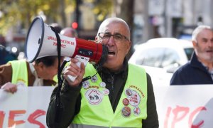 Los pensionistas se movilizan contra "el ataque brutal que sufren las pensiones"