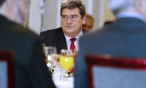 El ministro de Inclusión, Seguridad Social y Migraciones, José Luis Escrivá, durante un desayuno informativo, a 24 de noviembre de 2022.