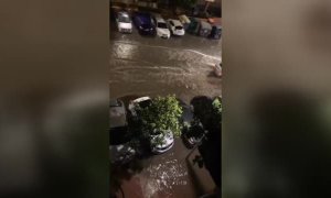 La tormenta causa daños e inundaciones en varios puntos de la costa del sol