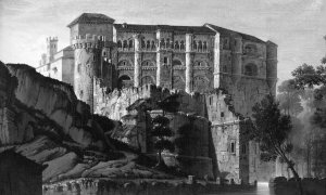 Una imagen del castillo de Benavente (Zamora)