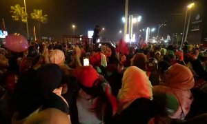 Marruecos celebra su pase a semifinales del Mundial de Catar