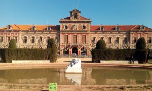 2018 - Façana del Palau del Parlament, al Parc de la Ciutadella de Barcelona.