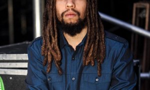 El cantante Joseph Mersa Marley