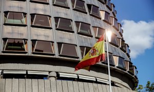 Edificio del Tribunal Constitucional, a 30 de septiembre de 2022, en Madrid.