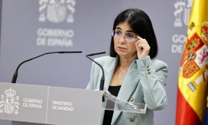 La ministra de Sanidad, Carolina Darias, comparece este viernes para informar sobre la evolución de la pandemia y la actual situación epidemiológica en China.