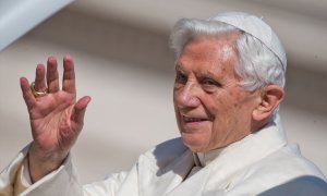 El papa emérito Benedicto XVI en una imagen de Archivo.